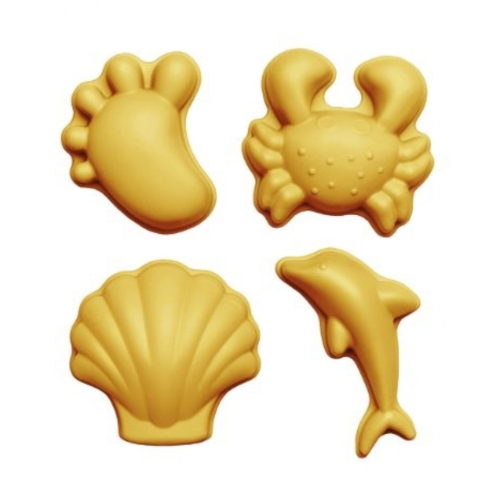 Funkit World - sandforme - 4 stk. - safran