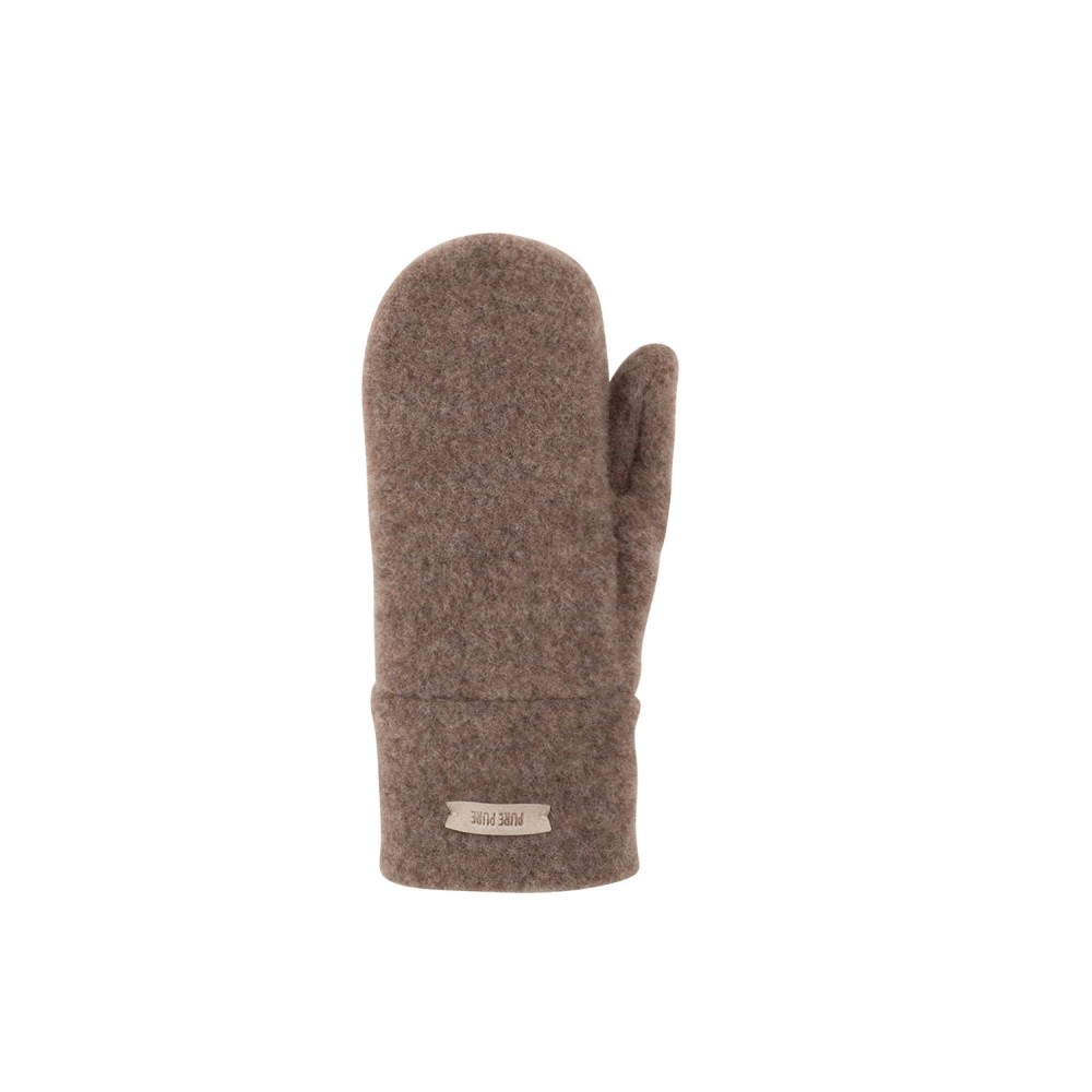 Pure Pure - luffer - økologisk uldfleece - hazel