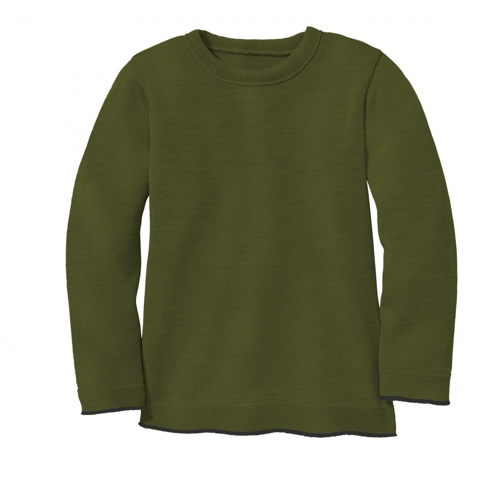 DISANA - klassisk strik - olive