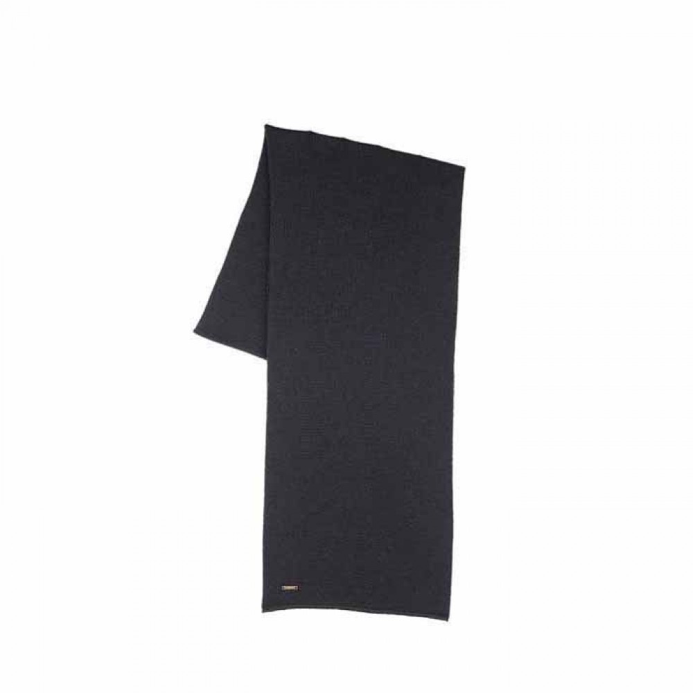 Pure Pure - halstørklæde - merino uld - sort
