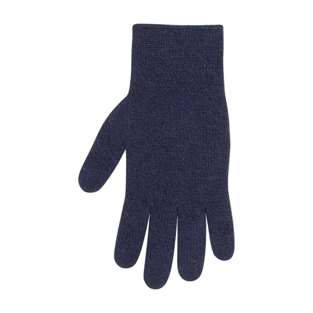 Pure Pure - fingerhandsker til voksne - merinould & kashmir - marine