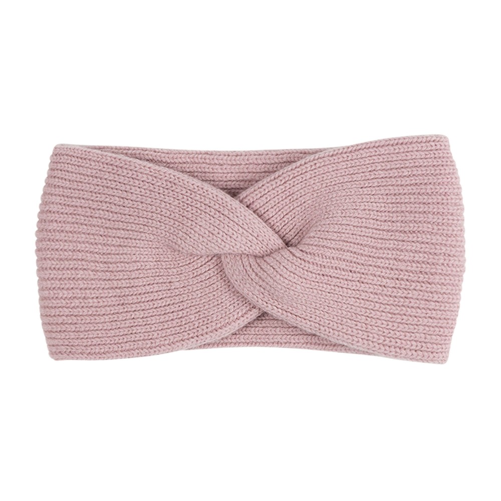 Pure Pure - hårbånd - voksne - merinould & kashmir - duset rosa