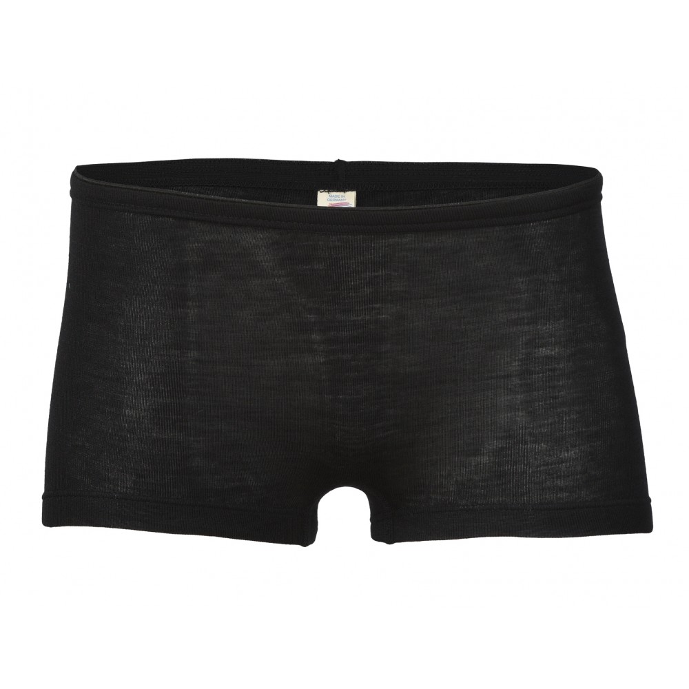 Engel - dame hotpants - uld & silke - sort