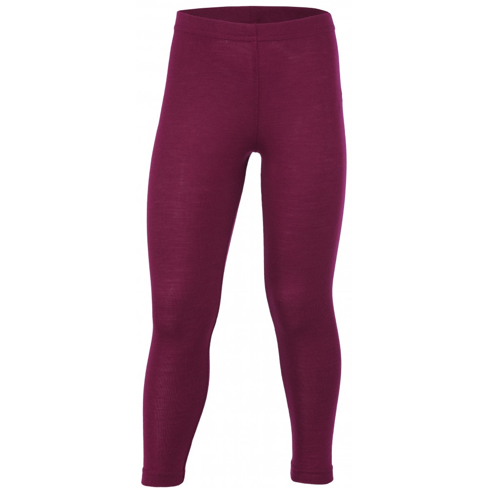 Engel - leggings - uld & silke - orchid