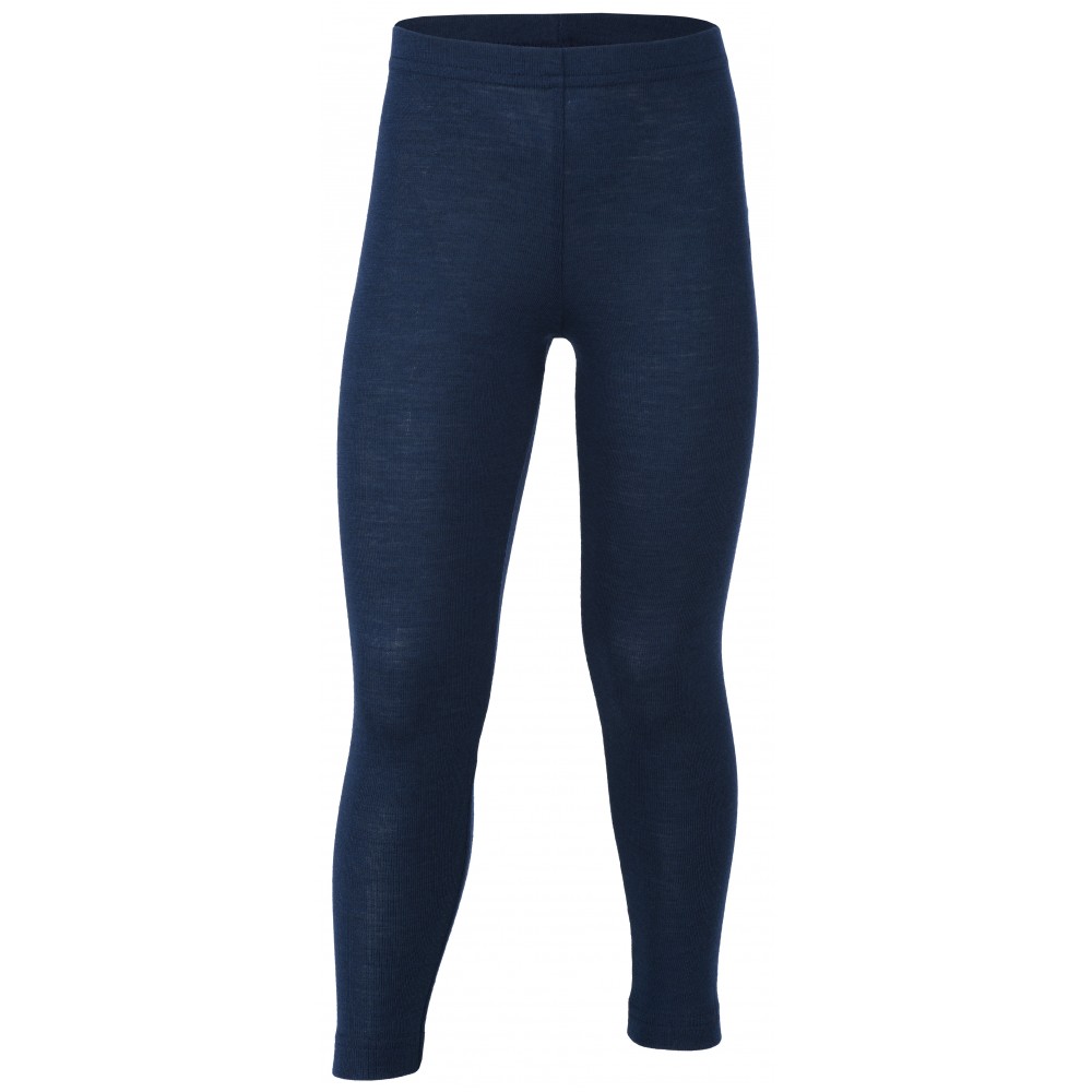 Engel - leggings - uld & silke - marine