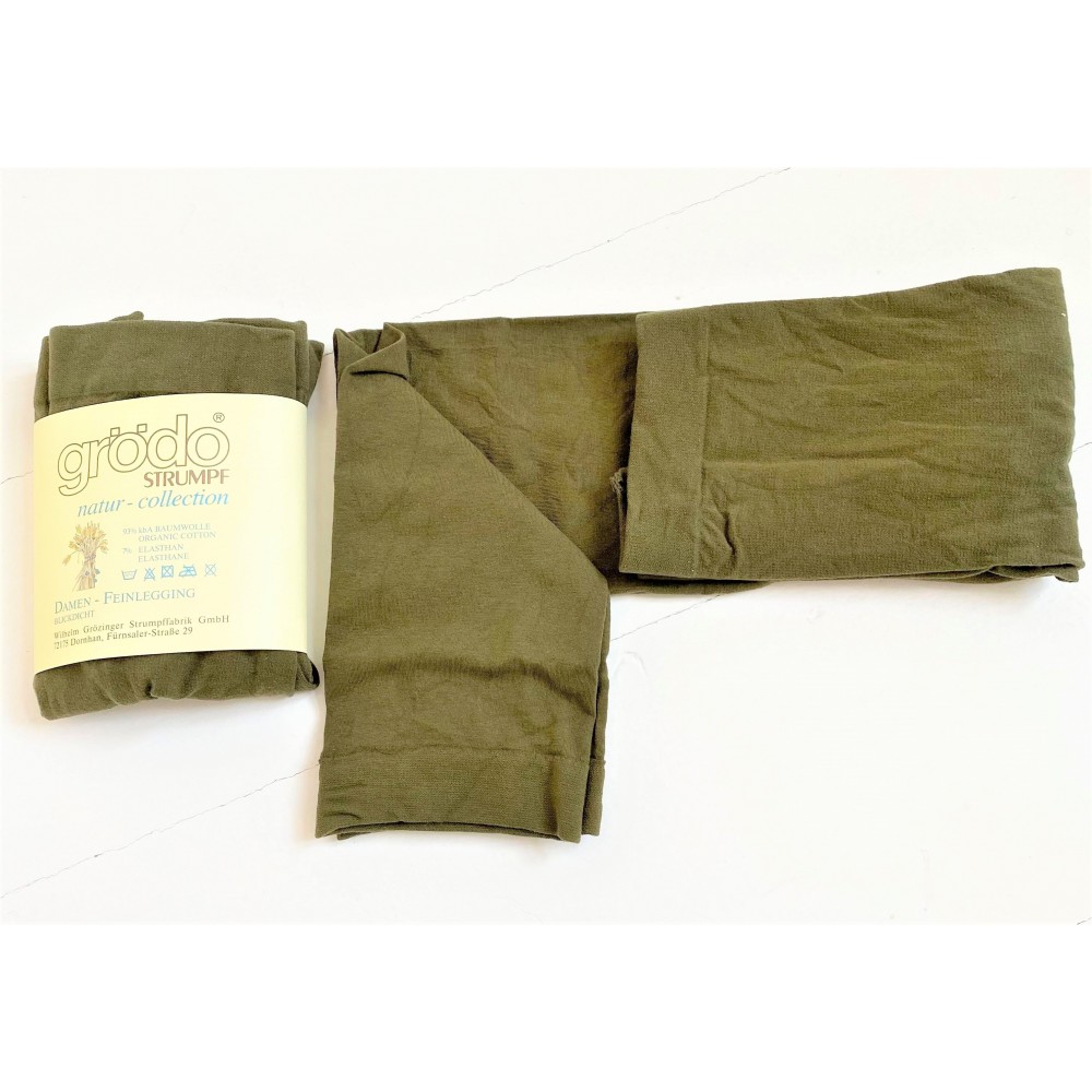 Grödo - leggings - bomuld microfiber - olive