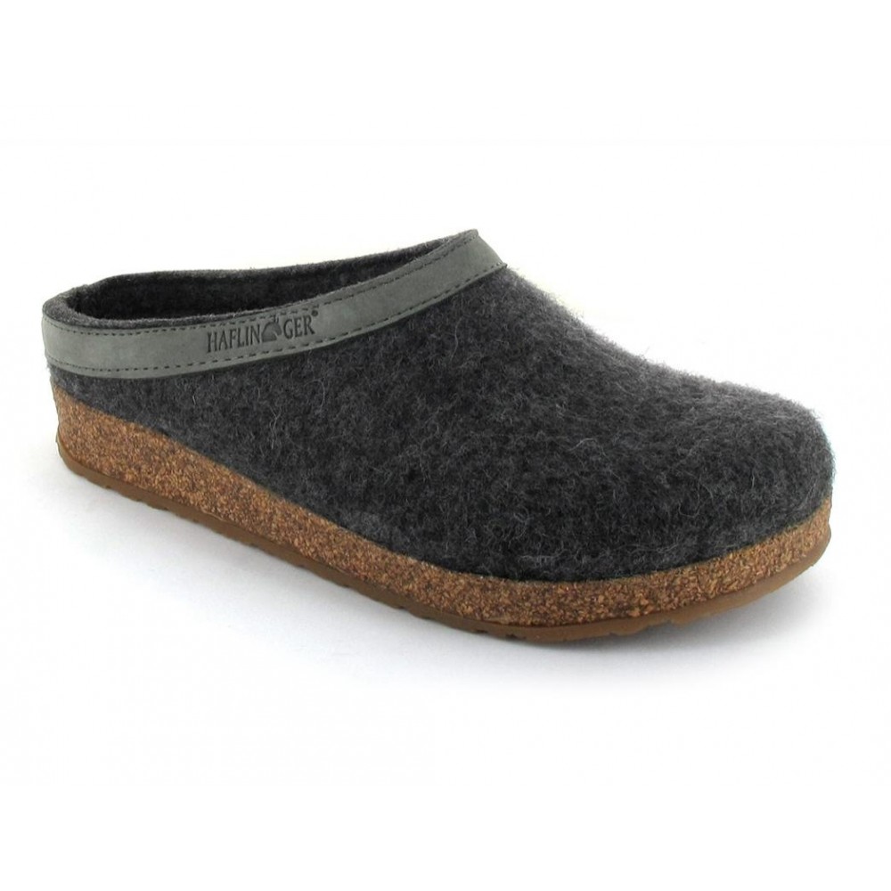 Haflinger - hjemmesko - Grizzly Torben - antracit