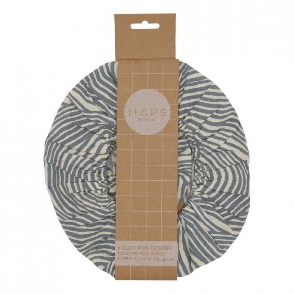 Haps Nordic - 3-pak cotton covers - ocean wave