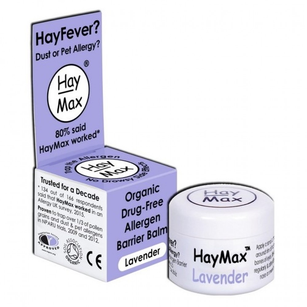 Hay Max - økologisk barriere balsam mod allergi - lavendel