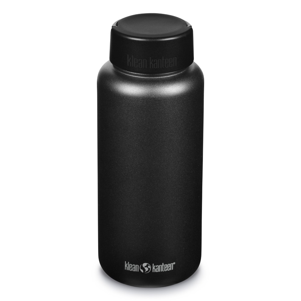 KleanKanteensinglewallWide1182mlblack-01