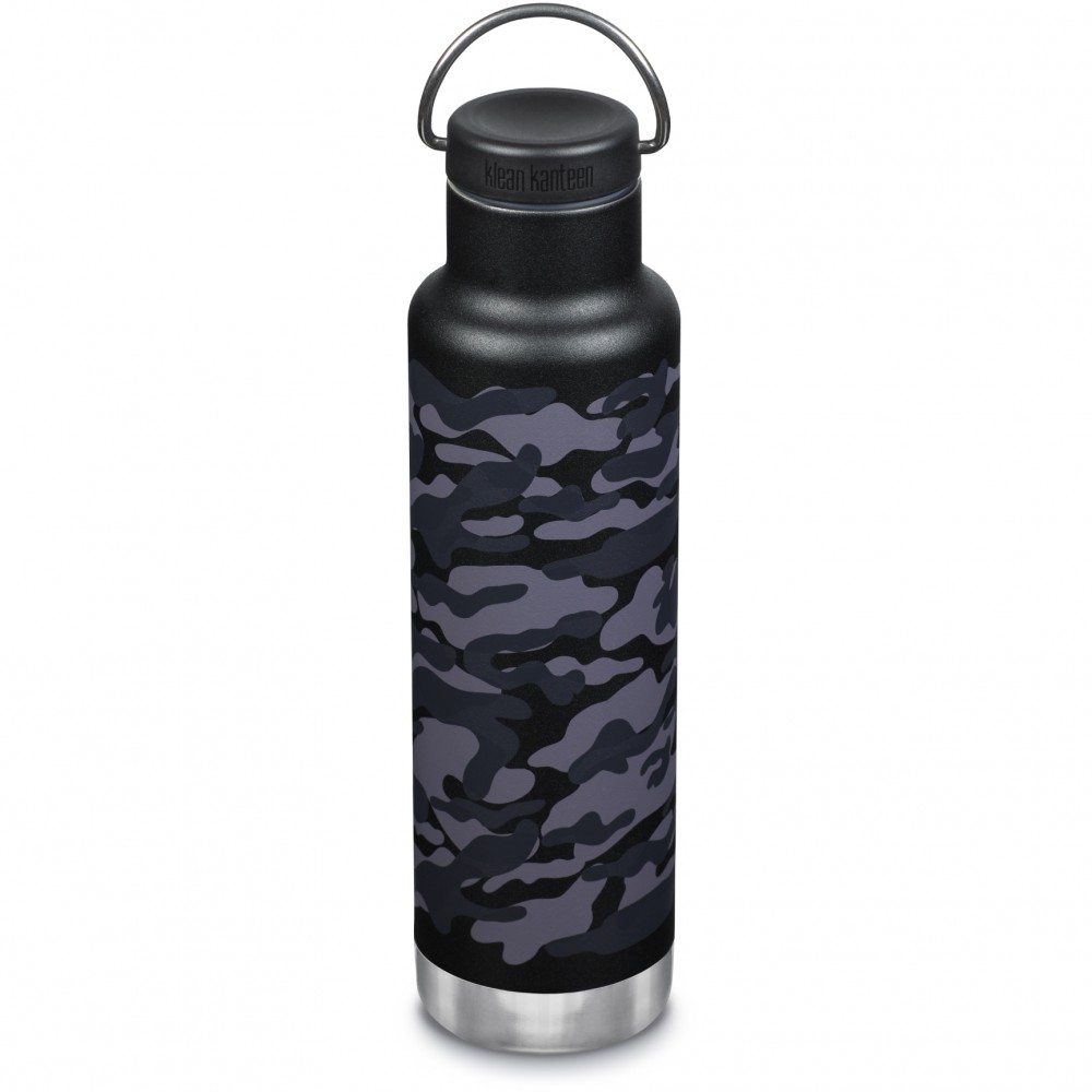 Klean Kanteen - narrow - termoflaske - 592 ml. - black camo