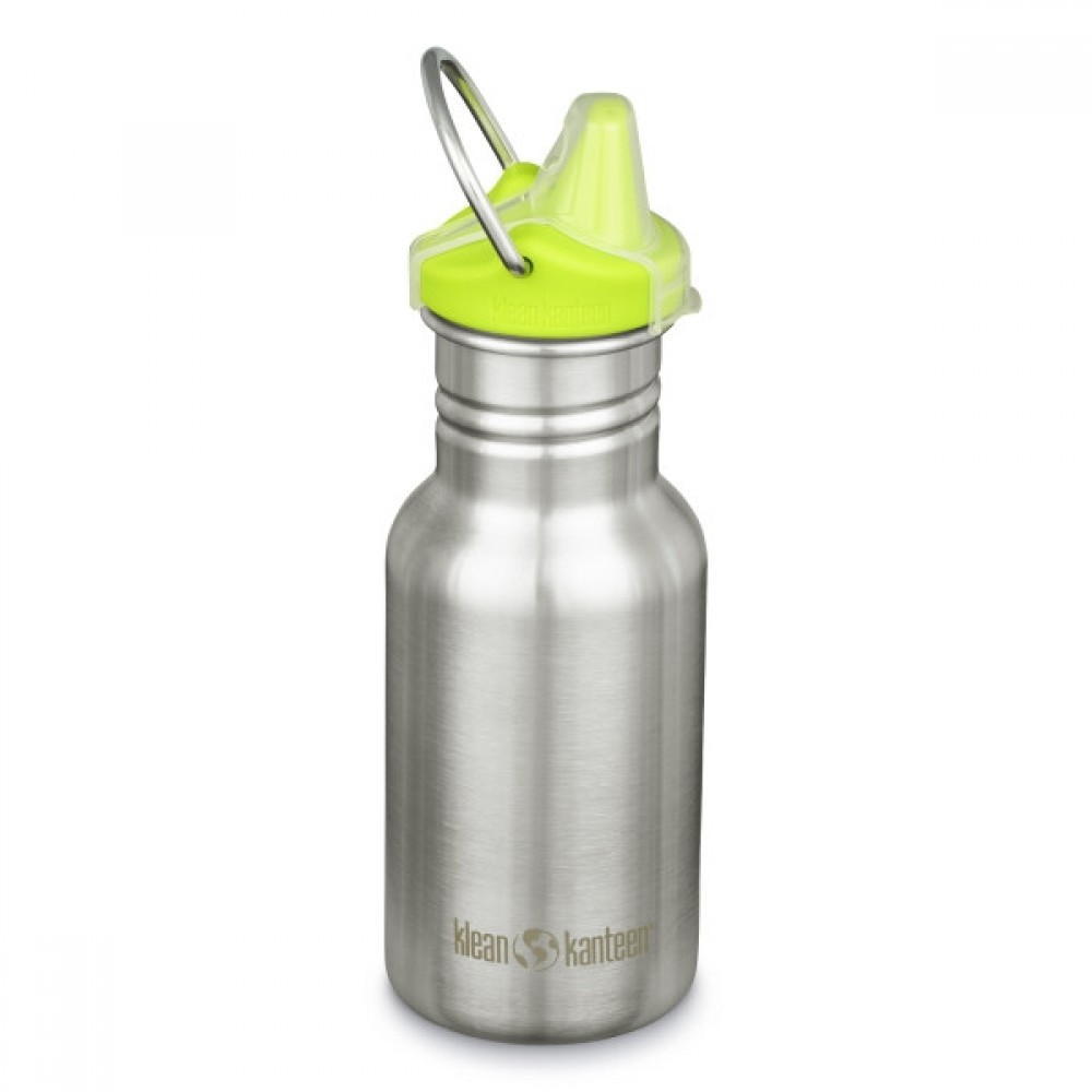 Klean Kanteen - narrow - 355 ml. - sippy cap - rustfrit stål