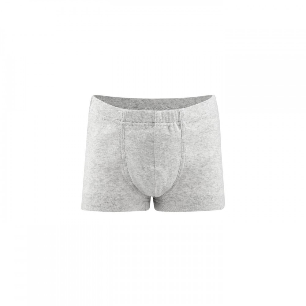 Living Crafts - pants drenge - GOTS bomuld - grå melange