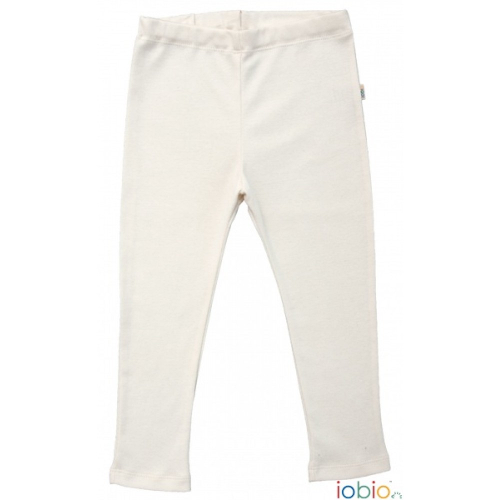 Iobio - legging - uld & silke GOTS - natur