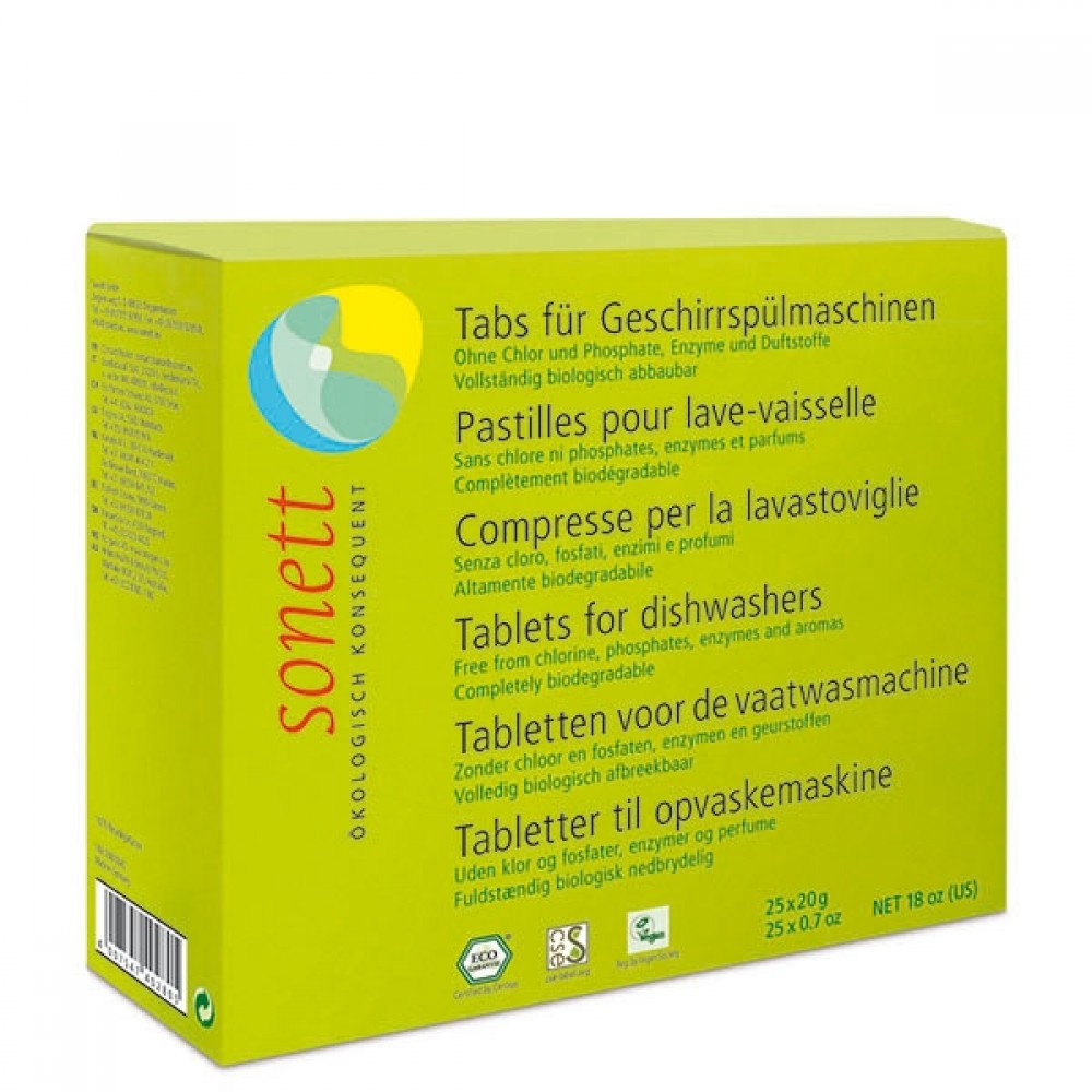 Sonett - opvasketabs - 25 stk.