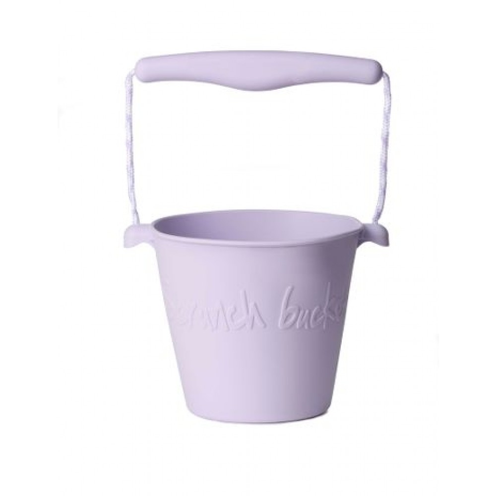 Funkit World - Scrunch-bucket - foldbar spand -Støvet lilla