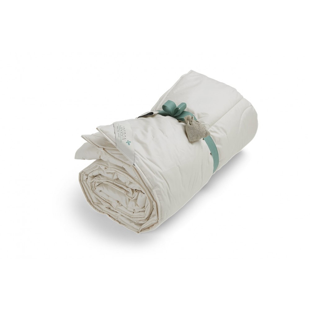 Cocoon - dobbeltdyne - uld - light - sommerdyne - 200x200 cm.