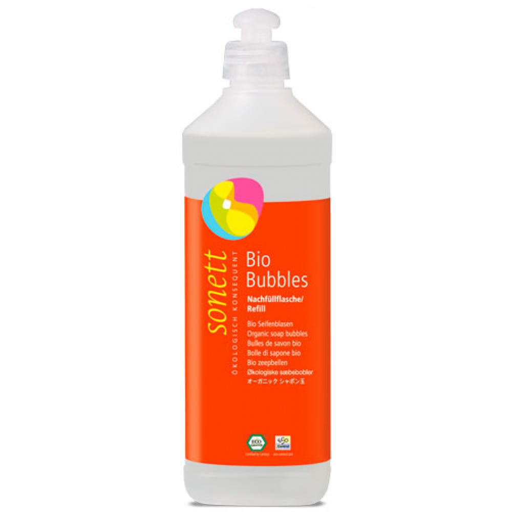Sonett - økologiske sæbebobler - refill - 500 ml.