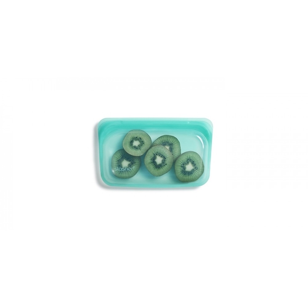Stasher Bag - silikonepose - snack size - aqua