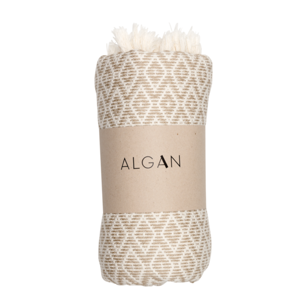 Algan - Sumak badelagen - 100x180 cm. - hummus