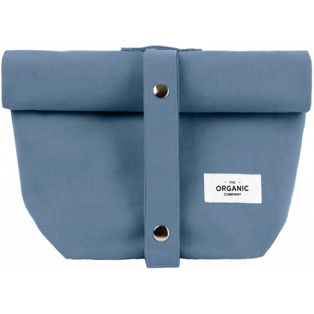 The Organic Company - lunchbag - grey blue