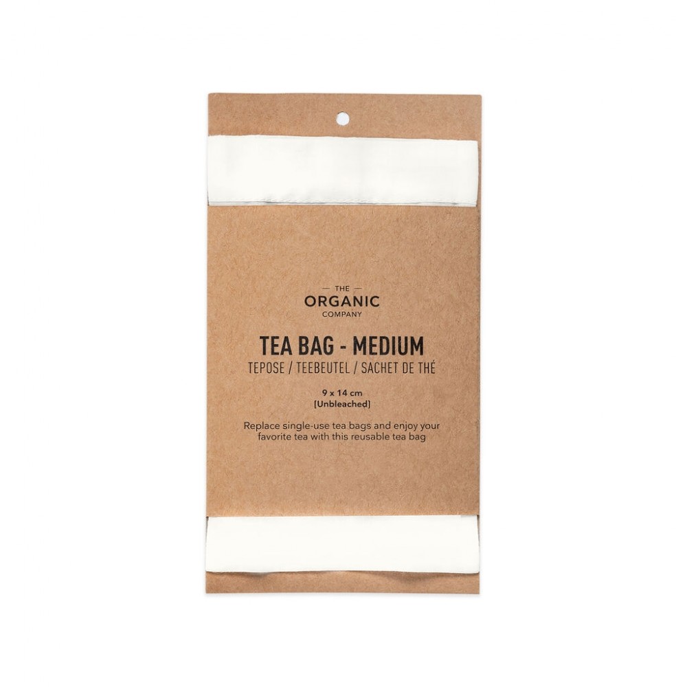 The Organic Company - genanvendeligt tefilter - medium