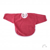 Popolini - hagesmæk - forklæde med ærmer - rød