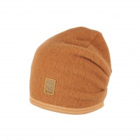 Pure Pure - beanie - økologisk uldfleece - caramel