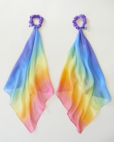 Sarah´s Silks - wrist streamers - Rainbow