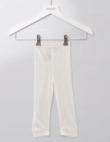 Alkena - babyleggings - økologisk silke - natur 