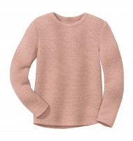 Disana - left-knit-pullover - rosé