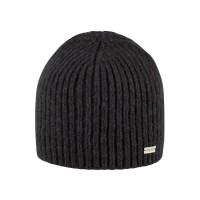 Pure Pure - beanie til voksne - alpaca & bomuld - antracit