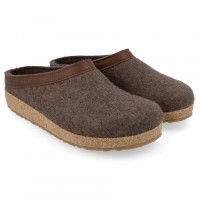 Haflinger - hjemmesko - Grizzly Torben - brun melange