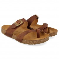 Haflinger - sandaler - Bio Juno - brown country