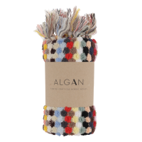 Algan - Ahududu gæstehåndklæde - 45x100 cm. - multi