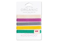Kooshoo - økologiske hårelastikker - 5 stk. - farverig