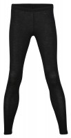 Engel - dame leggings - uld & silke - sort