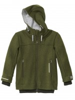 DISANA - outdoor jacket - helårsjakke i uld - olive