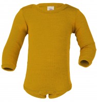 Engel | langærmet body | uld & silke |safran