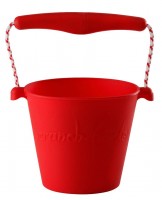 Scrunch-bucket - foldbar spand - masser af farver-Rød