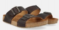 Haflinger - sandaler - Bio Andrea - mørk brun