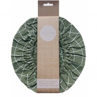 Haps Nordic - 3-pak cotton covers - olive check