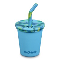 Klean Kanteen - kids cup - straw lid - hawaiian ocean