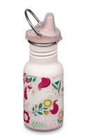 Klean Kanteen - narrow - 355 ml. - sippy cap - leaping unicorns