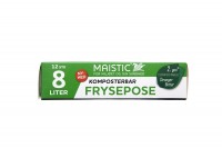 Maistic Bio Group - plastfri frysepose - 8 liter - 12 stk.