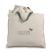 Cocoon - kingsize dobbeltdyne - uld - 240x220 cm.