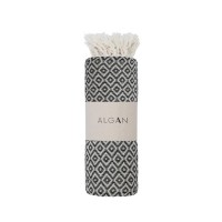 Algan - Sumak badelagen - 100x180 cm. - black