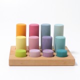 Grimms - stacking game - pastelfarver