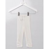 Alkena - babyleggings - økologisk silke - natur 