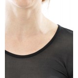 Alkena - langærmet t-shirt - økologisk silke - sort